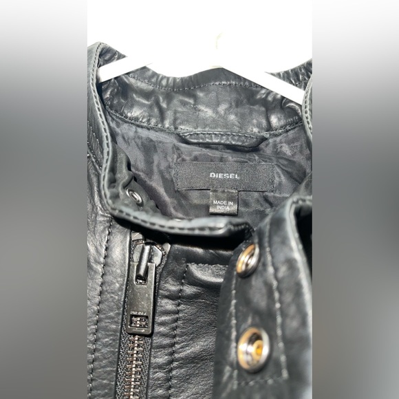 Diesel Leather Jacket(BRAND NEW) - Picture 3 of 6